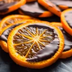 Chocolate-Dipped Candied Oranges