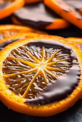 Chocolate-Dipped Candied Oranges