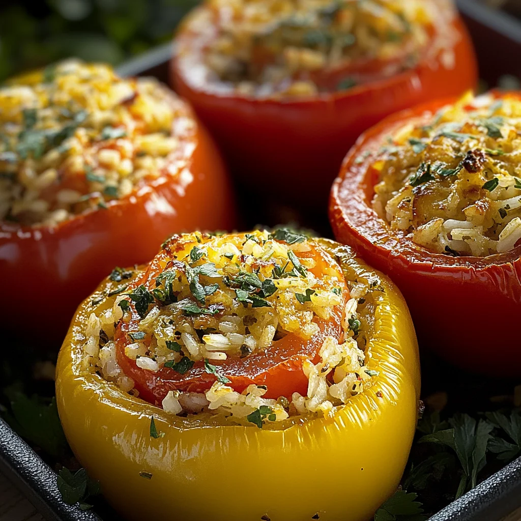 Greek Gemista (Stuffed Vegetables): A Delicious Dinner Treat