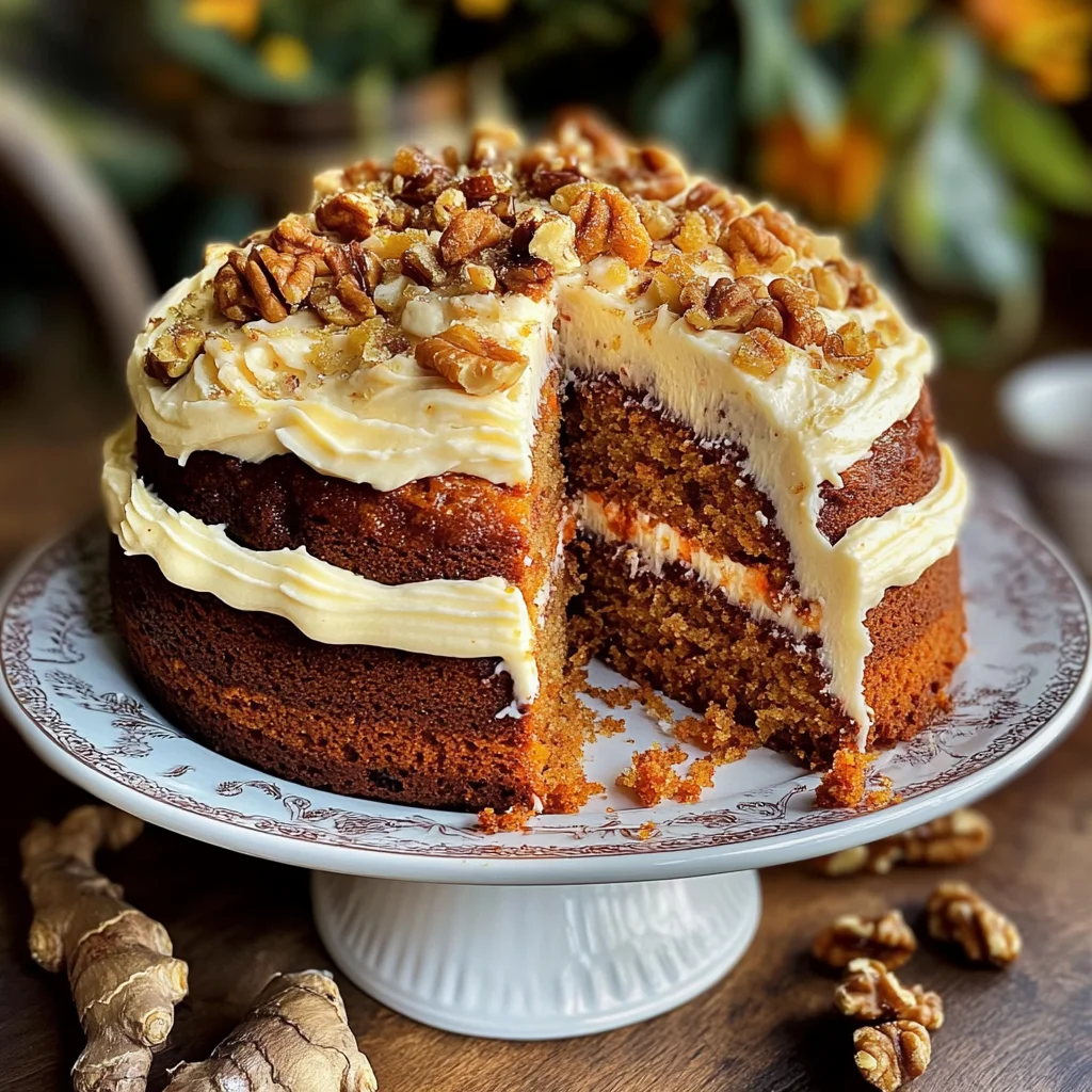 Nigella Carrot And Ginger Cake