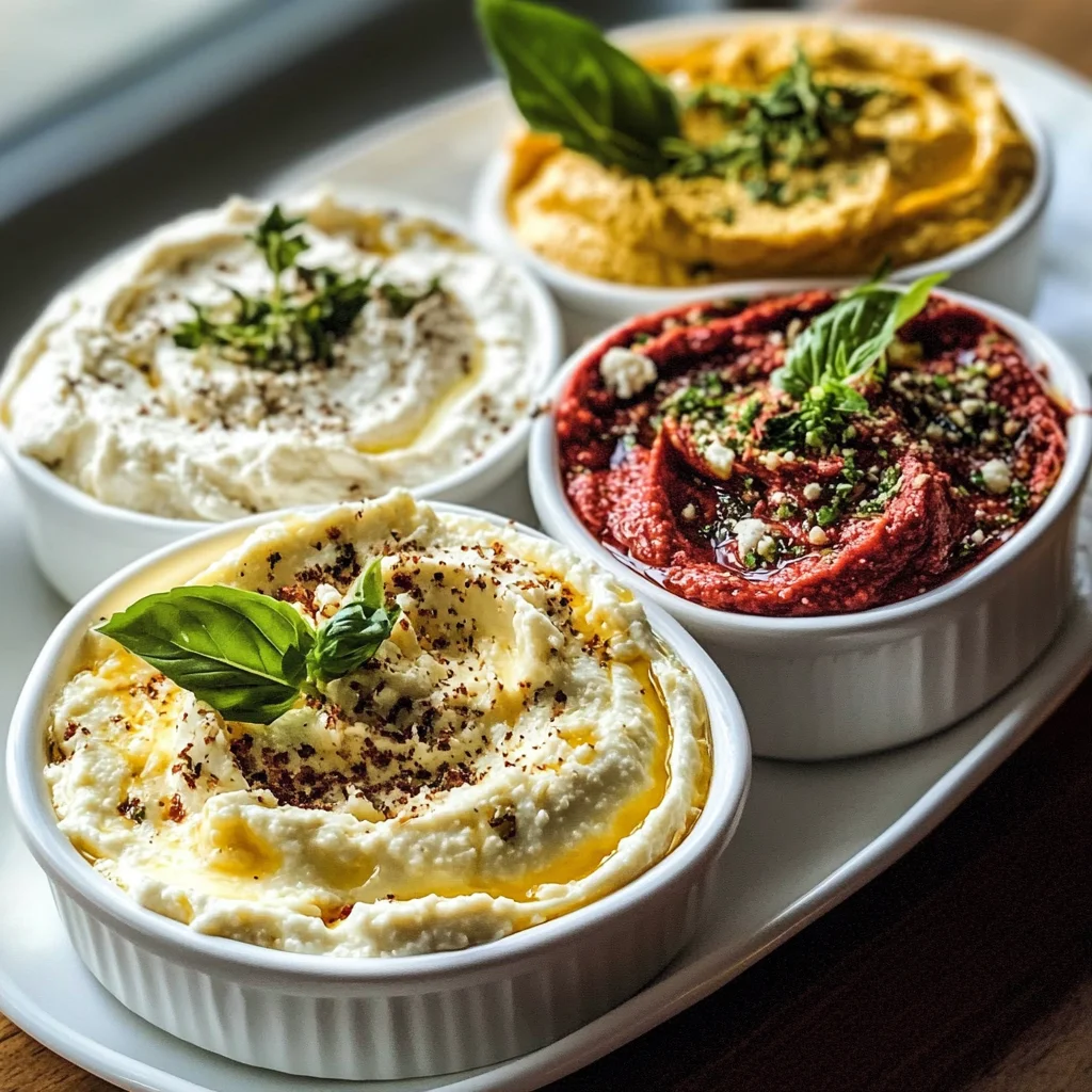 The Whipped Cheese Trio: Creamy, Chic & Full of Flavor