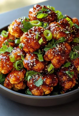 Air Fried Korean Chili Cauliflower Vegan