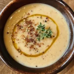 Caramelized Onion Roasted Garlic Bisque