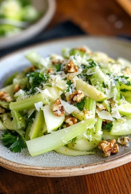 Celery Salad with Apple Cider Vinaigrette