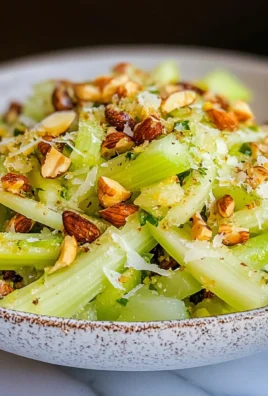 Celery Salad with Parmesan and Toasted Hazelnuts