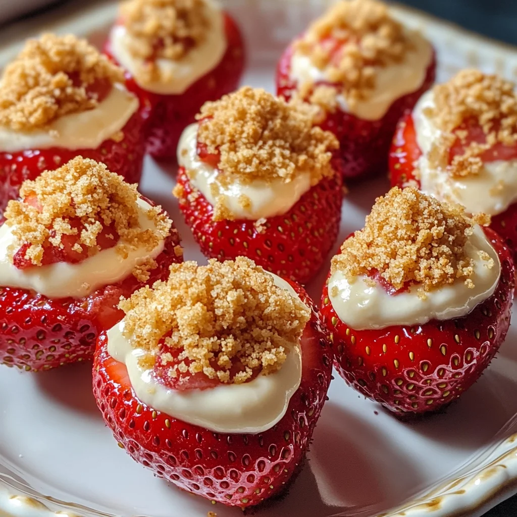 Cheesecake Deviled Strawberries: A Delightful No-Bake Treat!