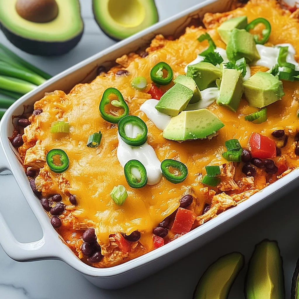 Chicken Taco Casserole Recipe