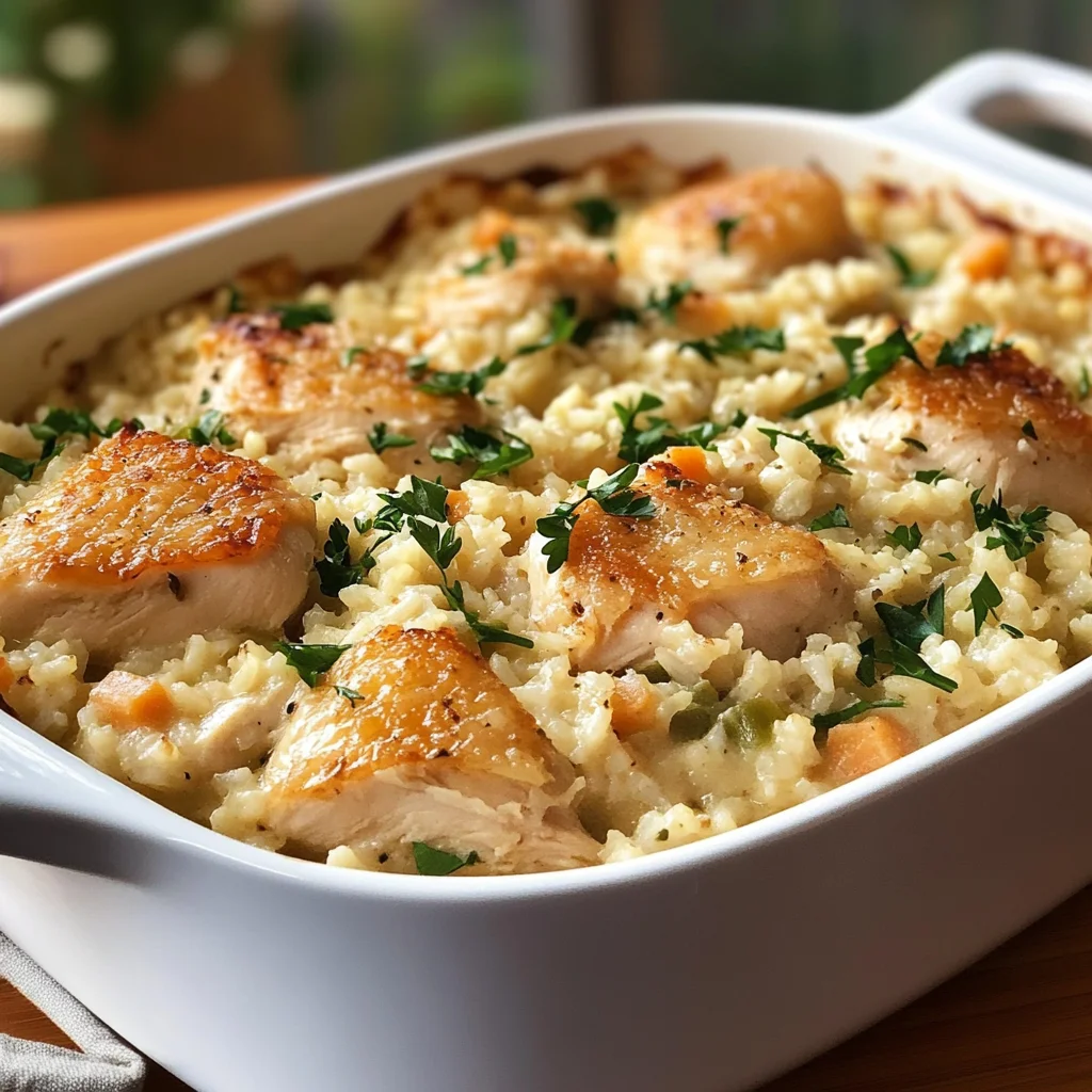 Chicken and Rice Casserole Recipe