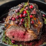 Cranberry Balsamic Roast Beef