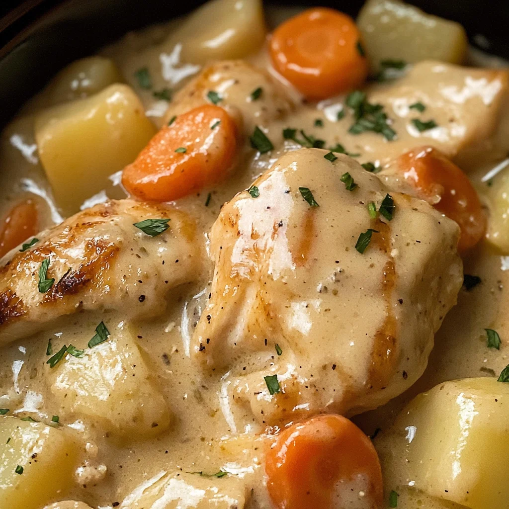 Crockpot Creamy Ranch Chicken