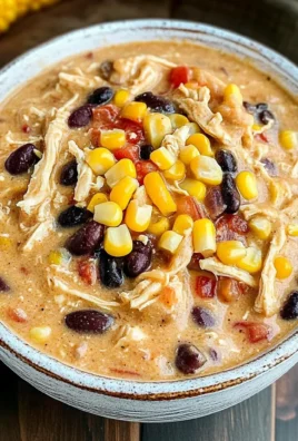 Easy Crock Pot Cream Cheese Chicken Chili