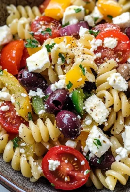 Easy Greek Pasta Salad