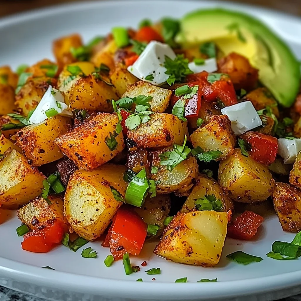 Fiery Mexican Potatoes Spicy FlavorPacked Delight