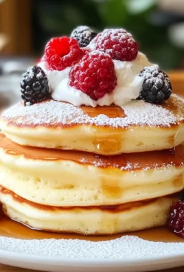 Fluffy Japanese Soufflé Pancakes: A Breakfast Masterpiece