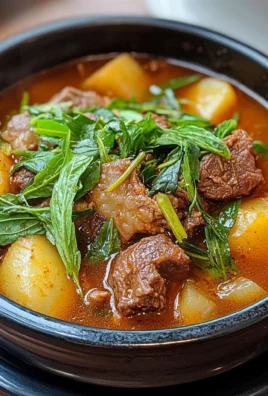 Gamjatang (beef Bone Soup)