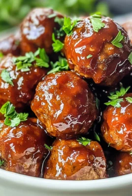 Honey BBQ Crockpot Meatballs