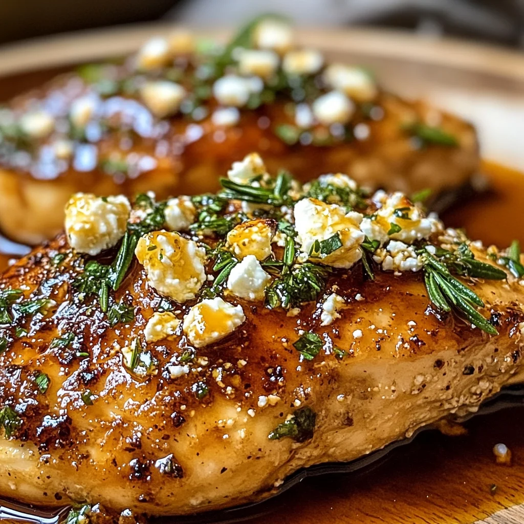 Hot Honey Infused Feta Chicken