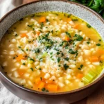 Italian Pastina Soup (Simple Vegetable Soup in 25 Minutes)
