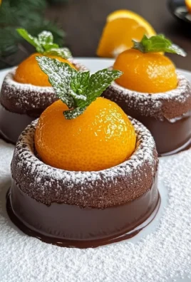 Le fondant à l'orange