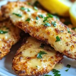 Lemon Garlic Parmesan Chicken Tenders