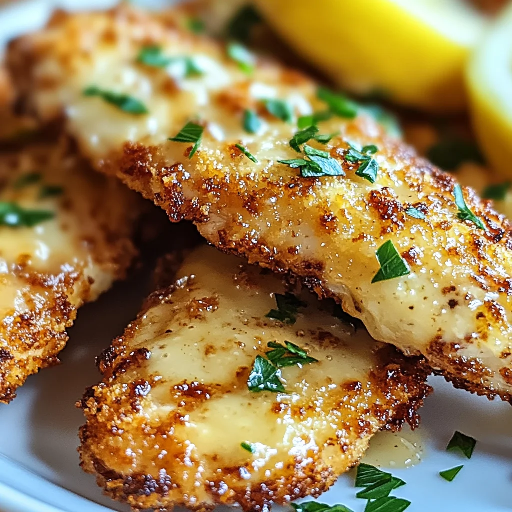 Lemon Garlic Parmesan Chicken Tenders