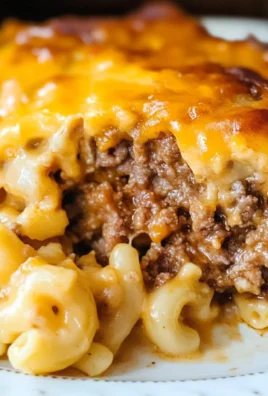 Mac and Cheese Meatloaf Casserole