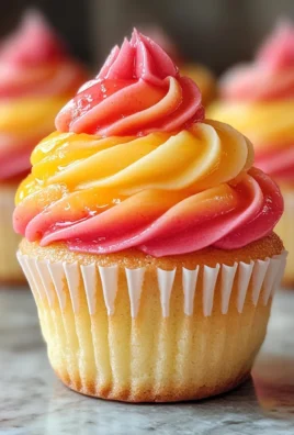 Mango Strawberry Sunset Cupcakes: A Delightful Recipe!