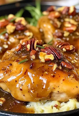 Maple Bourbon Pecan Chicken