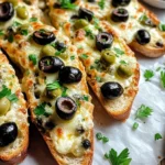 Olive Cheese Bread