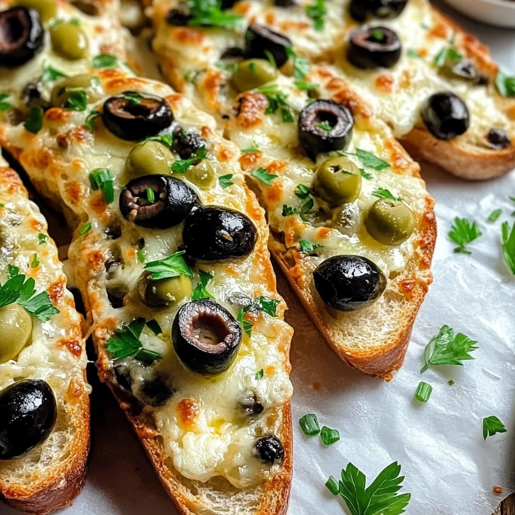 Olive Cheese Bread