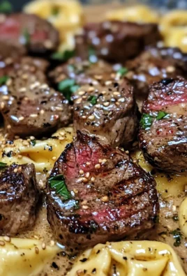 One-Pan Cowboy Butter Tortellini Steak Bites Recipe