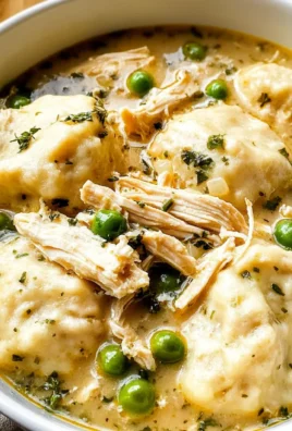 One Pot Chicken Dumpling Soup (with refrigerated biscuit dough!)