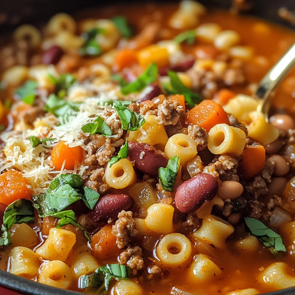 Pasta Fagioli