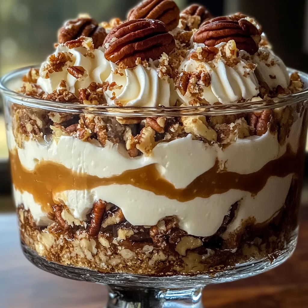Pecan Pie Cheesecake Trifle