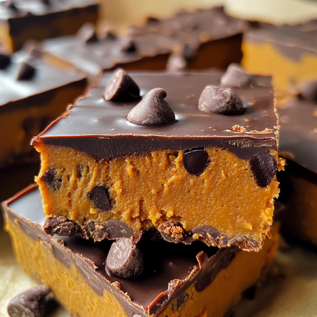 Pumpkin Chocolate Chip Protein Bars (Vegan)