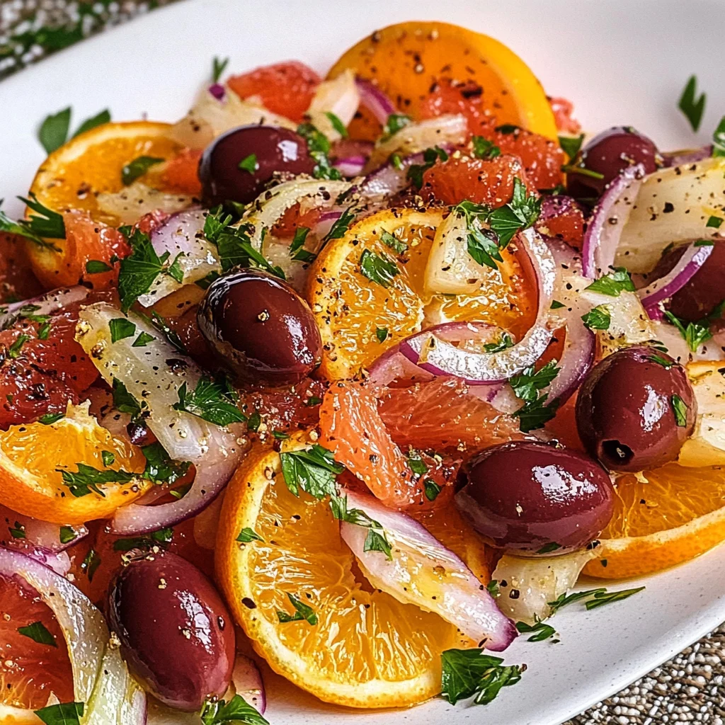 Sicilian Orange Salad (Insalata di Arance)