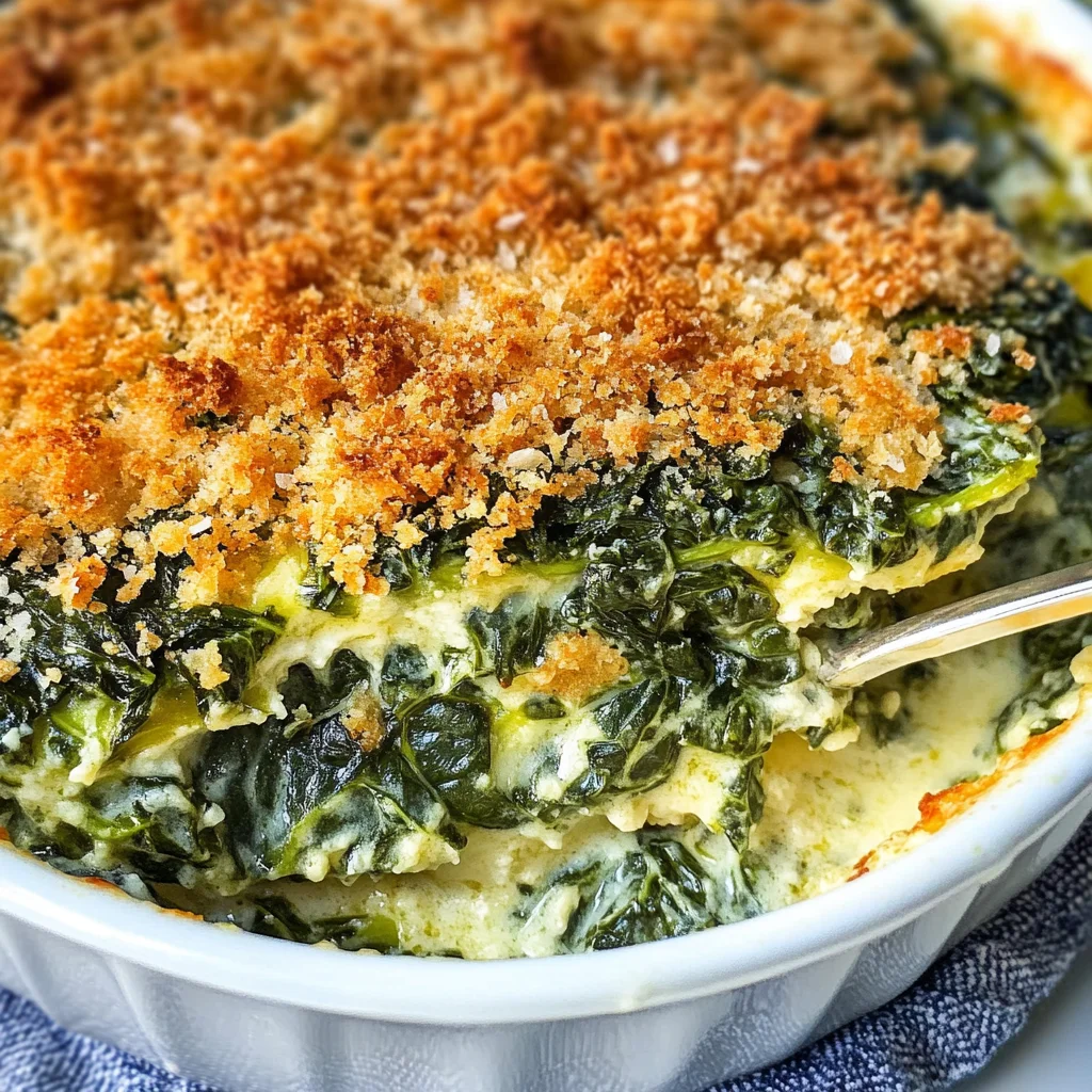 Spinach Rockefeller Casserole