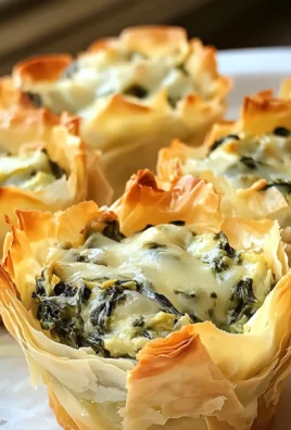 Spinach and Artichoke Dip Cups
