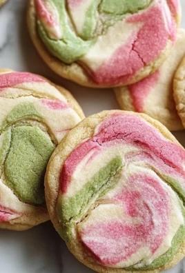 Strawberry Matcha Marble Cookies Recipe