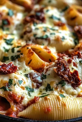 Sun-Dried Tomato and Ricotta Stuffed Shells