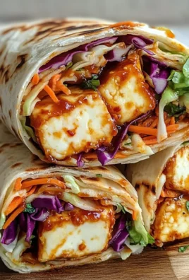 Sweet Chili Halloumi Wraps