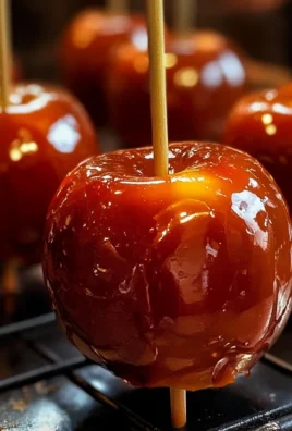 Alcohol-Infused Caramel Apples