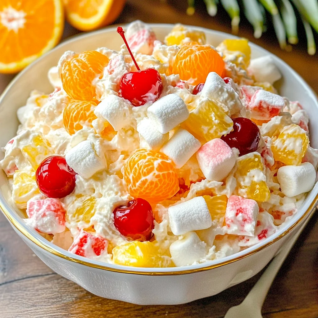 Ambrosia Salad Recipe with Cool Whip
