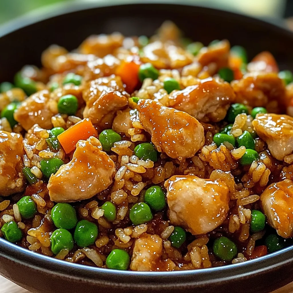 Bang Bang Chicken Fried Rice