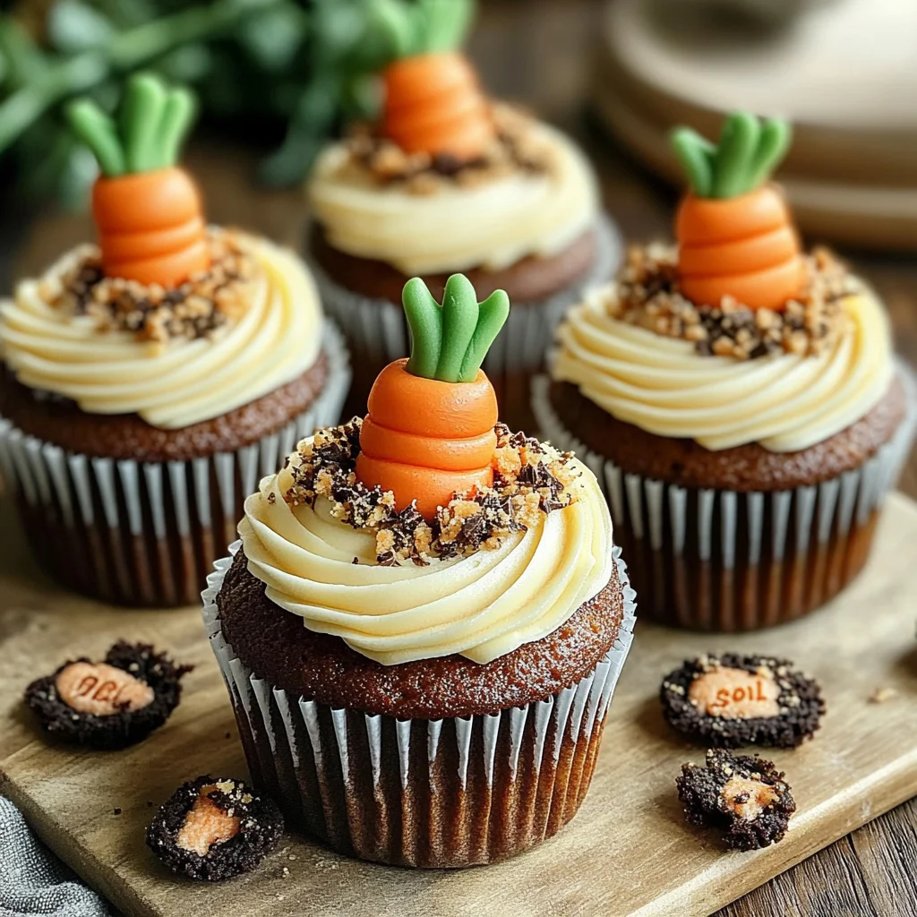 Carrot Patch Cupcakes
