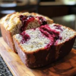 Cherry Almond Poppyseed Bread
