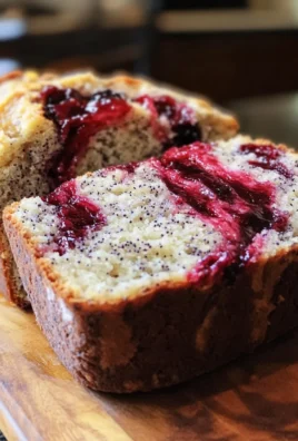 Cherry Almond Poppyseed Bread