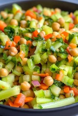Chickpea Celery Salad