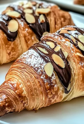 Chocolate Almond Croissants