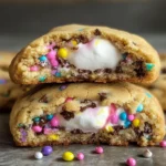Chocolate Chip Peep Stuffed Easter Cookies